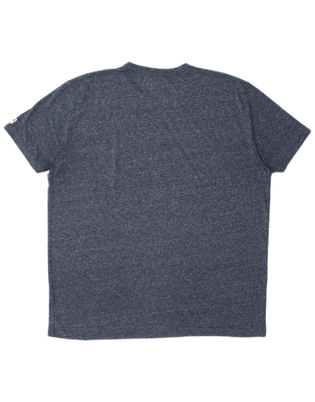 Marlboro Classics Herren-T-Shirt mit Grafik, 2XL, marineblau geflecktes Polyester