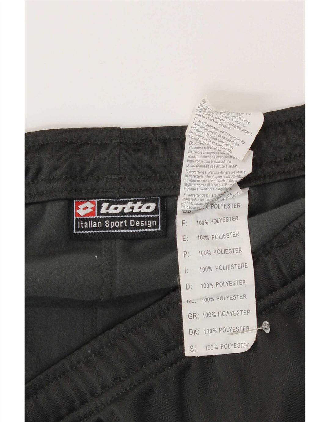 Lotto Herren-Trainingshose, UK 46/48, 3XL, grau, Polyester