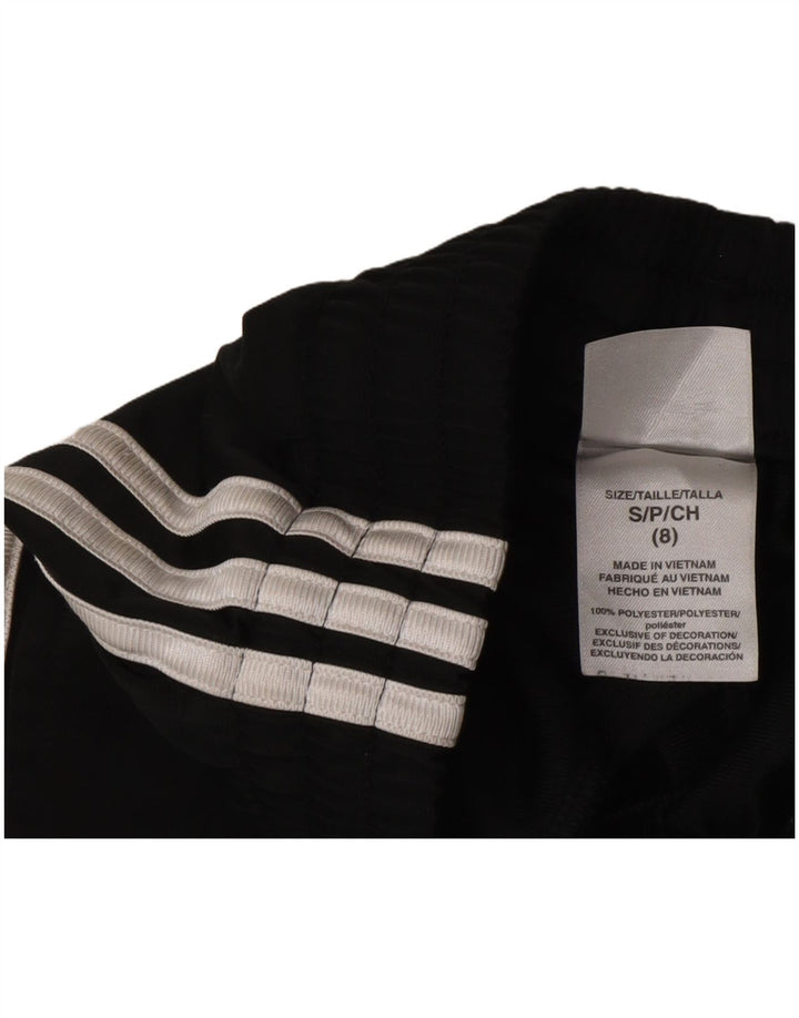 Adidas Jungen-Trainingshose, Jogginghose, 7–8 Jahre, Größe S, Schwarz, Polyester
