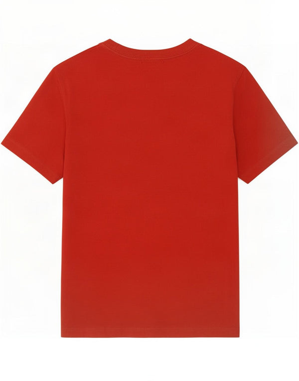 Polo Ralph Lauren Grafik-T-Shirt-Oberteil für Jungen, 7–8 Jahre, klein, rote Baumwolle