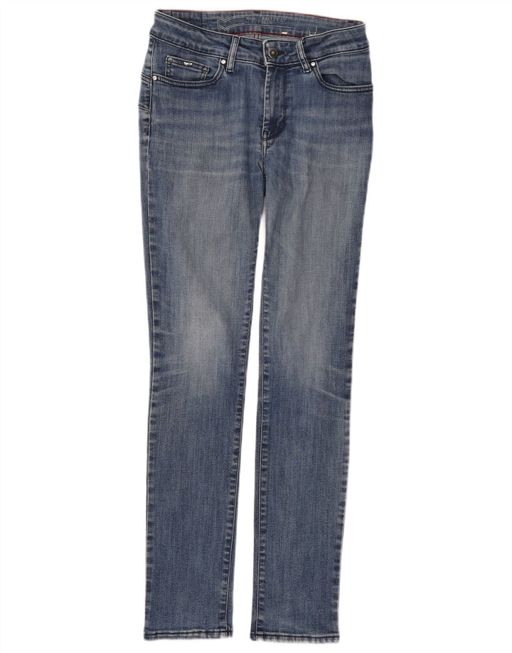 Gas Damen Slim Jeans W26 L30 Blaue Baumwolle