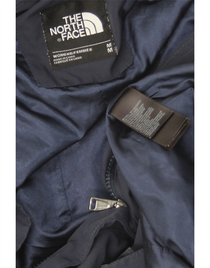 The North Face Damen-Regenmantel mit Kapuze, UK 14, mittelmarineblau, Polyester