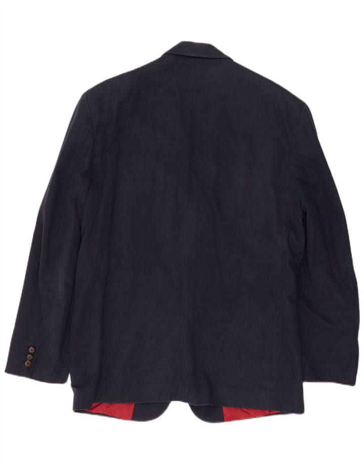 Paul & Shark Herren-Blazer mit 2 Knöpfen, UK 44, 2XL, Marineblau, Baumwolle