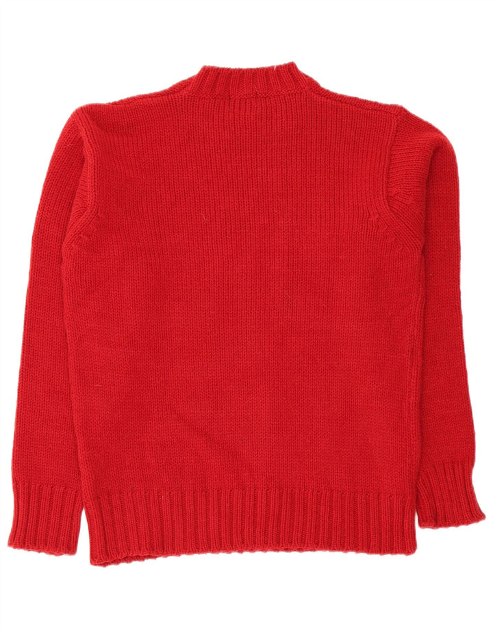 Energie Herren-Pullover mit Rollkragen, klein, rot, Acryl