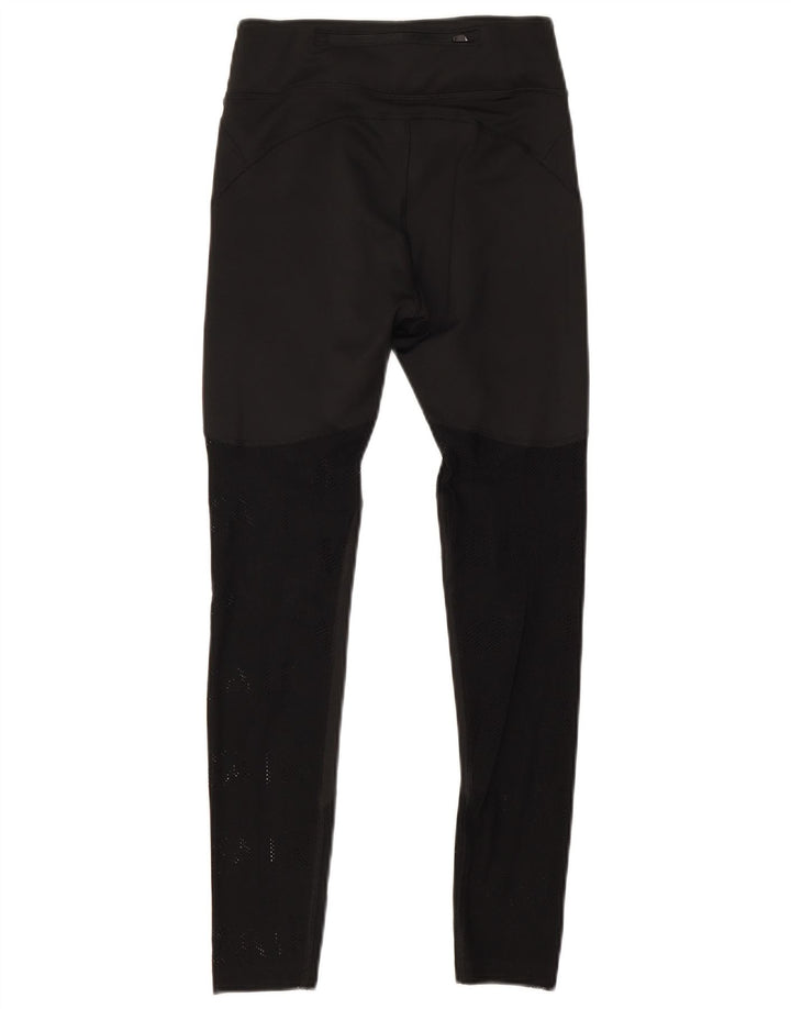 Nike Damen Air Graphic Leggings UK 4 XS Schwarz Polyester