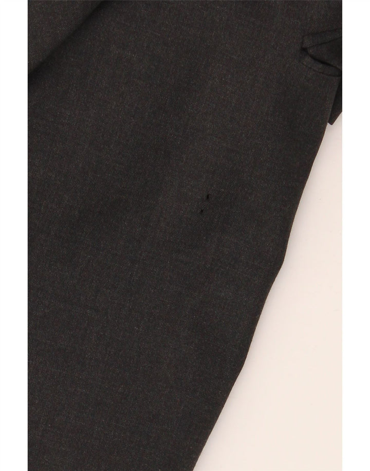 Pierre Cardin Herren 3-Knopf-Blazerjacke UK 40 Große graue Schurwolle