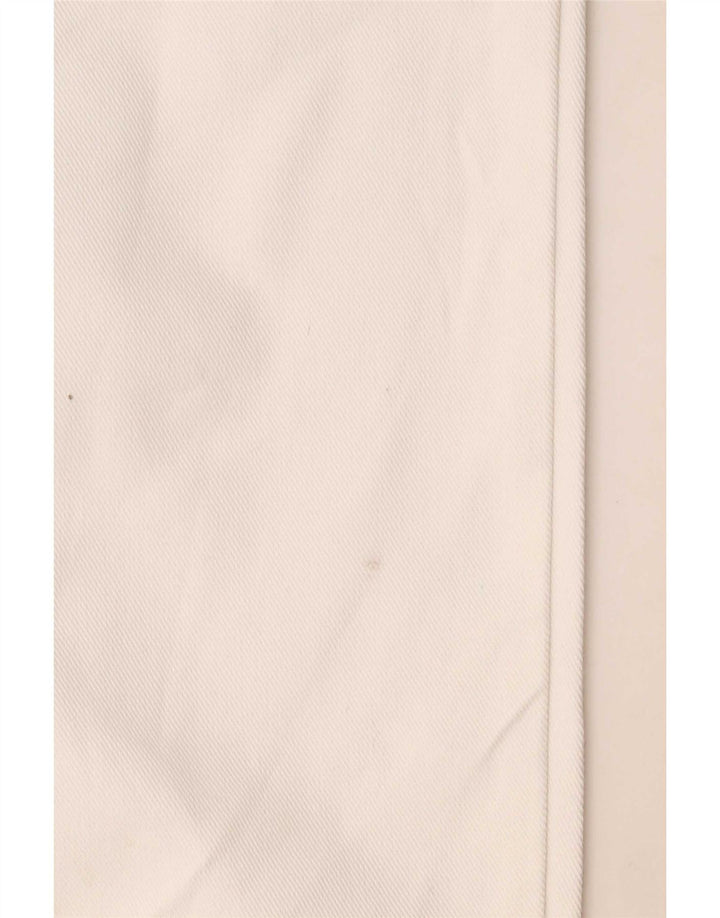 Wrangler Damen Straight Jeans W35 L30 Weiße Baumwolle