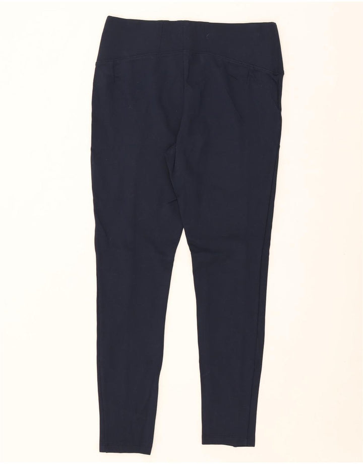 Marks & Spencer Damen Leggings UK 14 Large Marineblaue Viskose