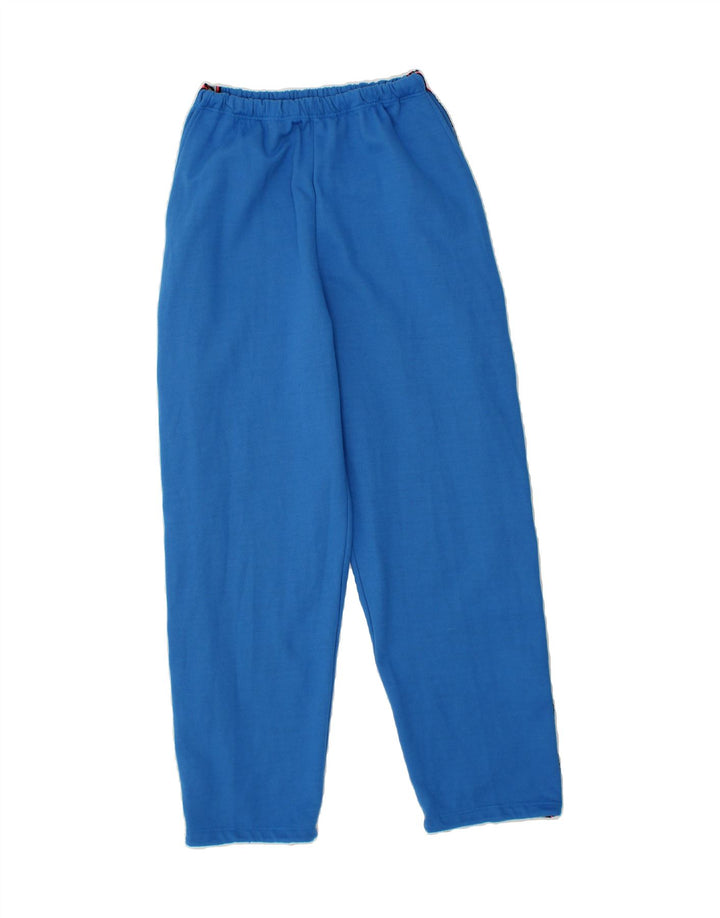 VINTAGE Damen-Trainingshose IT 54 2XL Blauer Farbblock