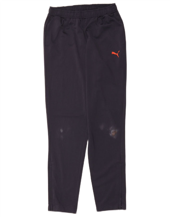 Puma Trainingshose für Jungen, 13–14 Jahre, marineblaues Polyester