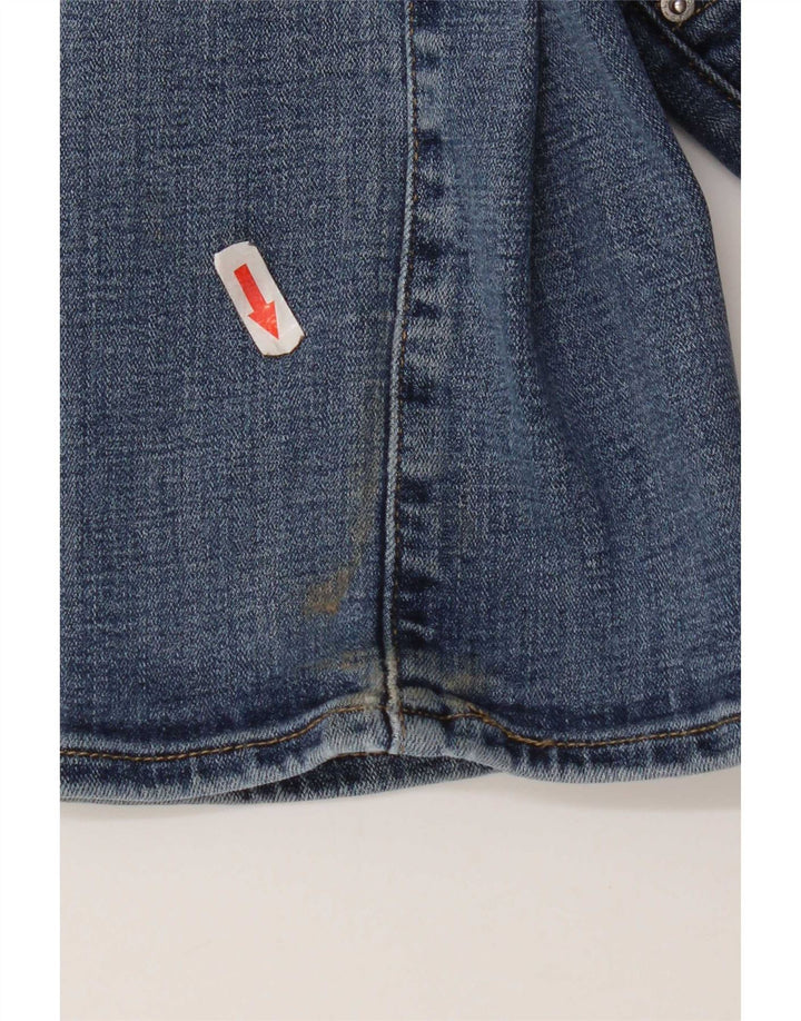 Levi's Damen 314 Shaping Straight Jeans W29 L29 Blau