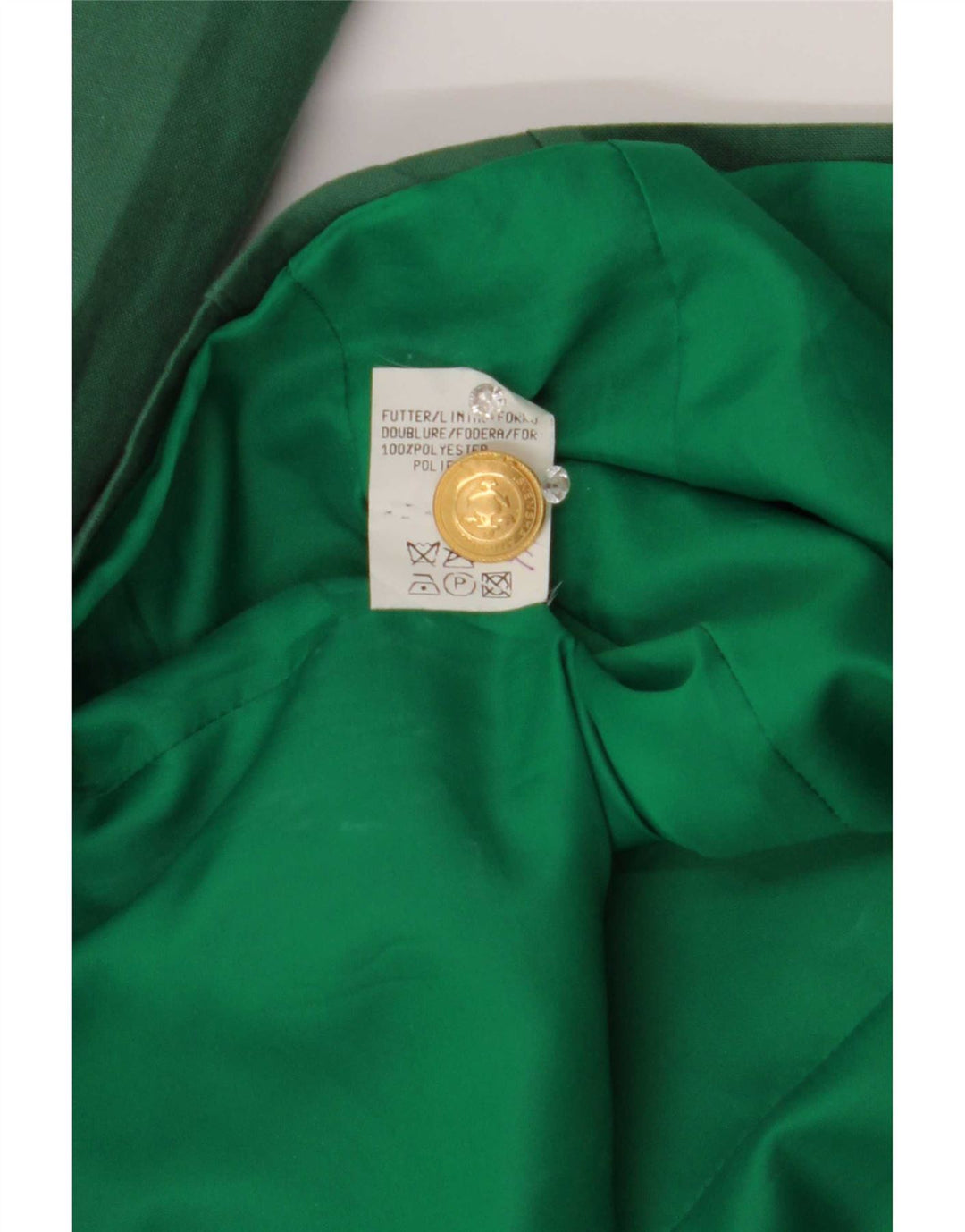 Levante Damen-Blazerjacke mit 4 Knöpfen, EU 36, klein, grün, Polyester