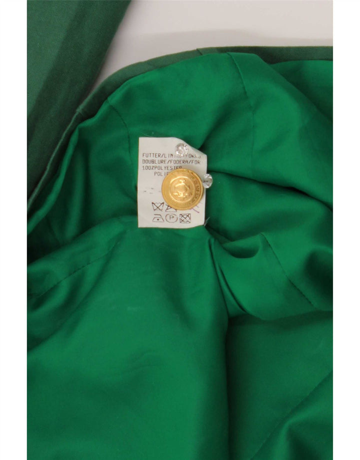 Levante Damen-Blazerjacke mit 4 Knöpfen, EU 36, klein, grün, Polyester