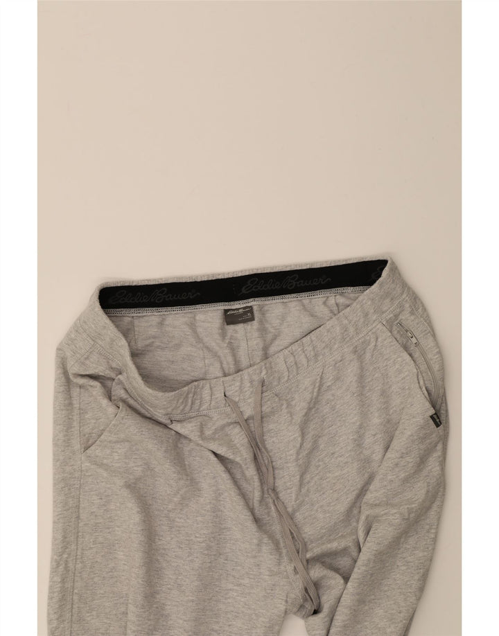 EDDIE BAUER Mens Tracksuit Trousers XL  Grey Cotton Vintage Eddie Bauer and Second-Hand Eddie Bauer from Messina Hembry 