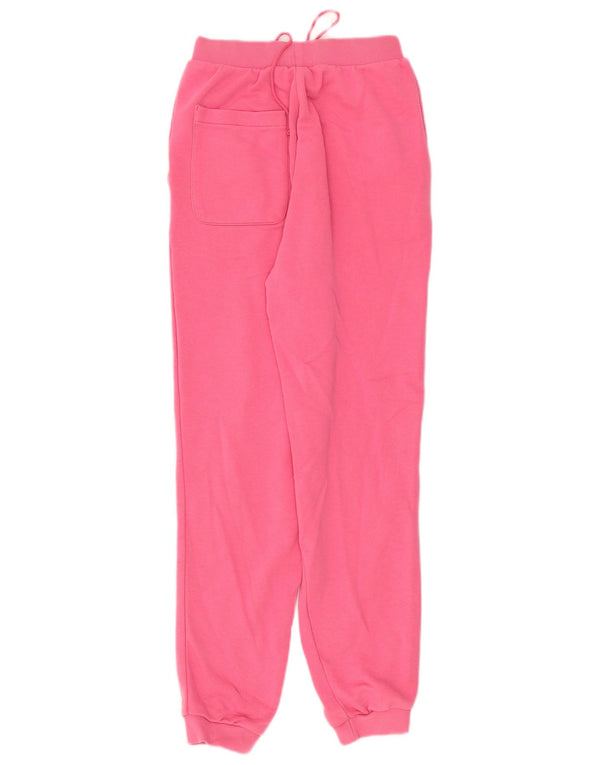 Adidas Damen Trainingshose Jogger UK 4 XS Rosa Baumwolle