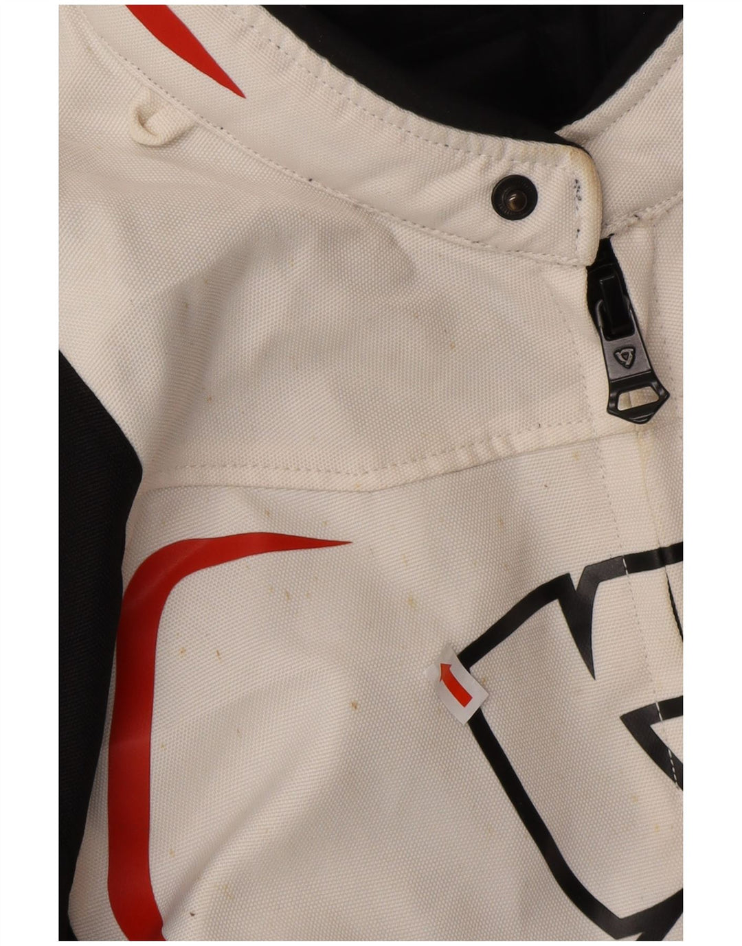 REV'IT Herren Bikerjacke UK 36 Small Off White Colourblock Motorrad