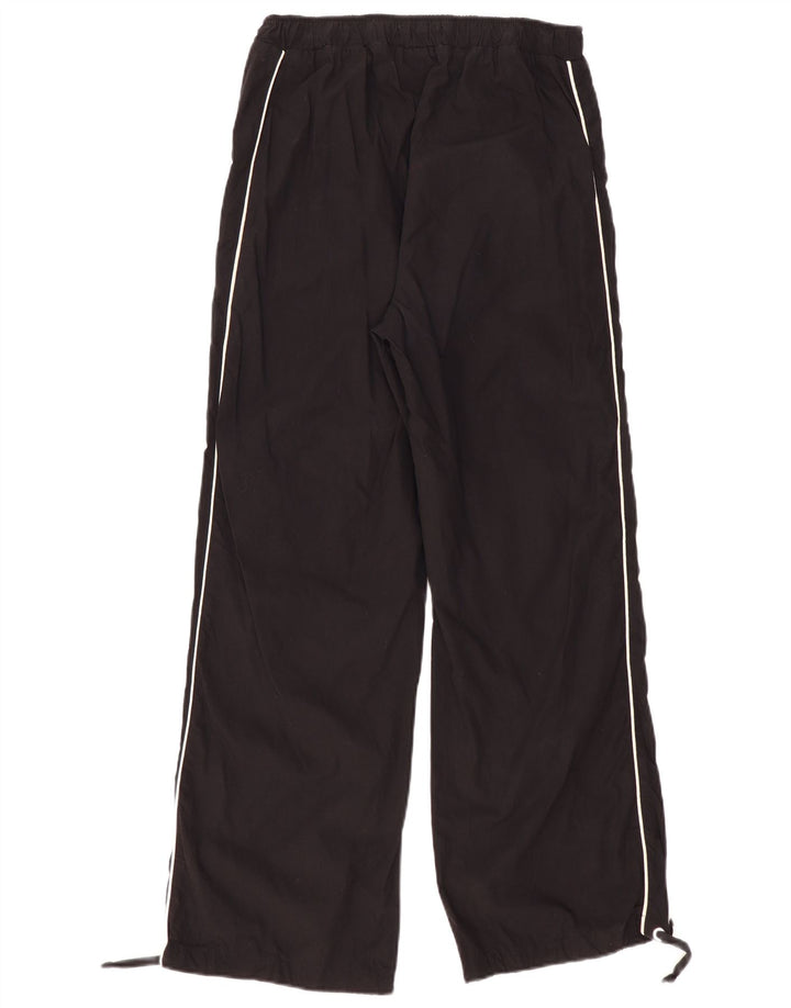 MINT VELVET Damen-Trainingshose, UK-Größe 14, mittlere schwarze Baumwolle
