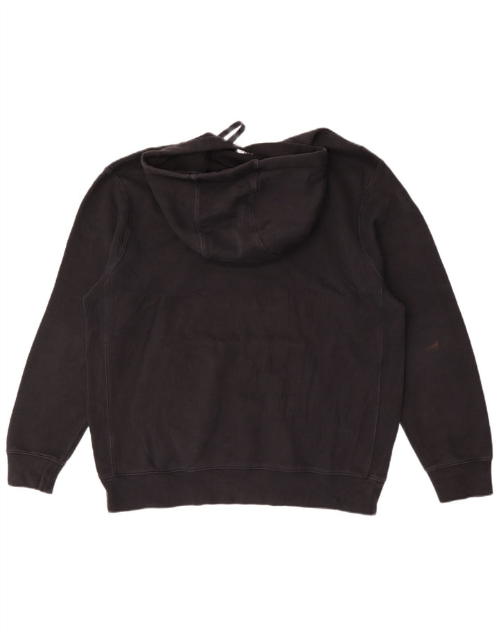 Nike Herren Kapuzenpullover, groß, aus schwarzer Baumwolle