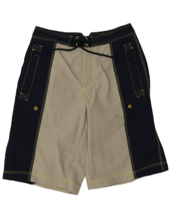 Adidas Jungen Badeshorts mit Grafik, 13–14 Jahre, Marineblau, Farbblock