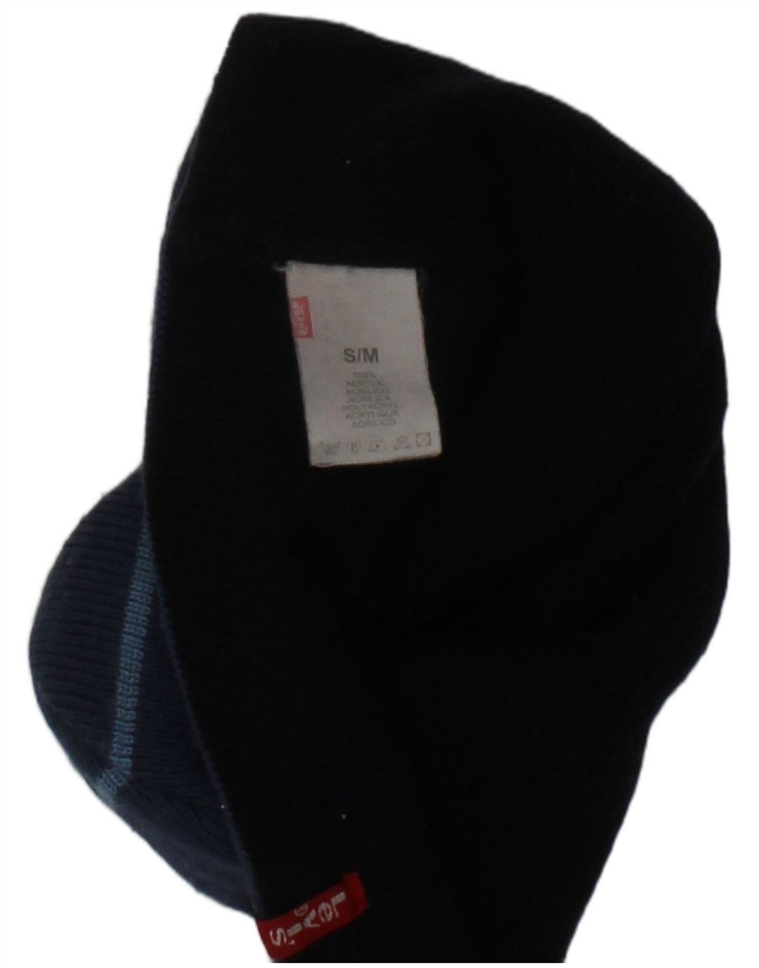 Levi's Herren-Beanie-Mütze, klein/mittel, marineblau, gestreift, Acryl
