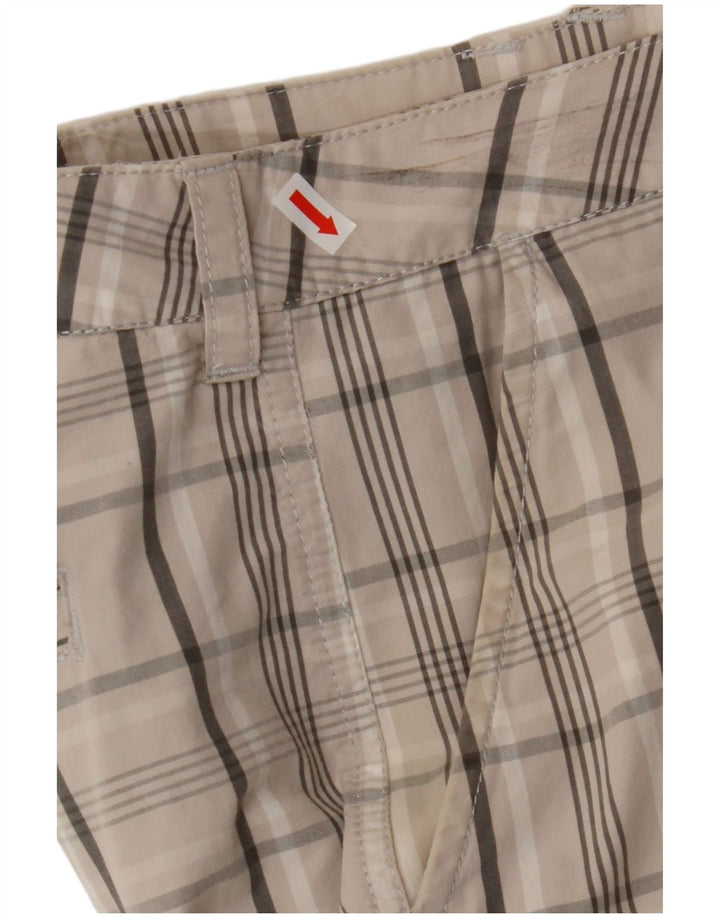 NIKE Herren Cargoshorts W36 Large Beige Check