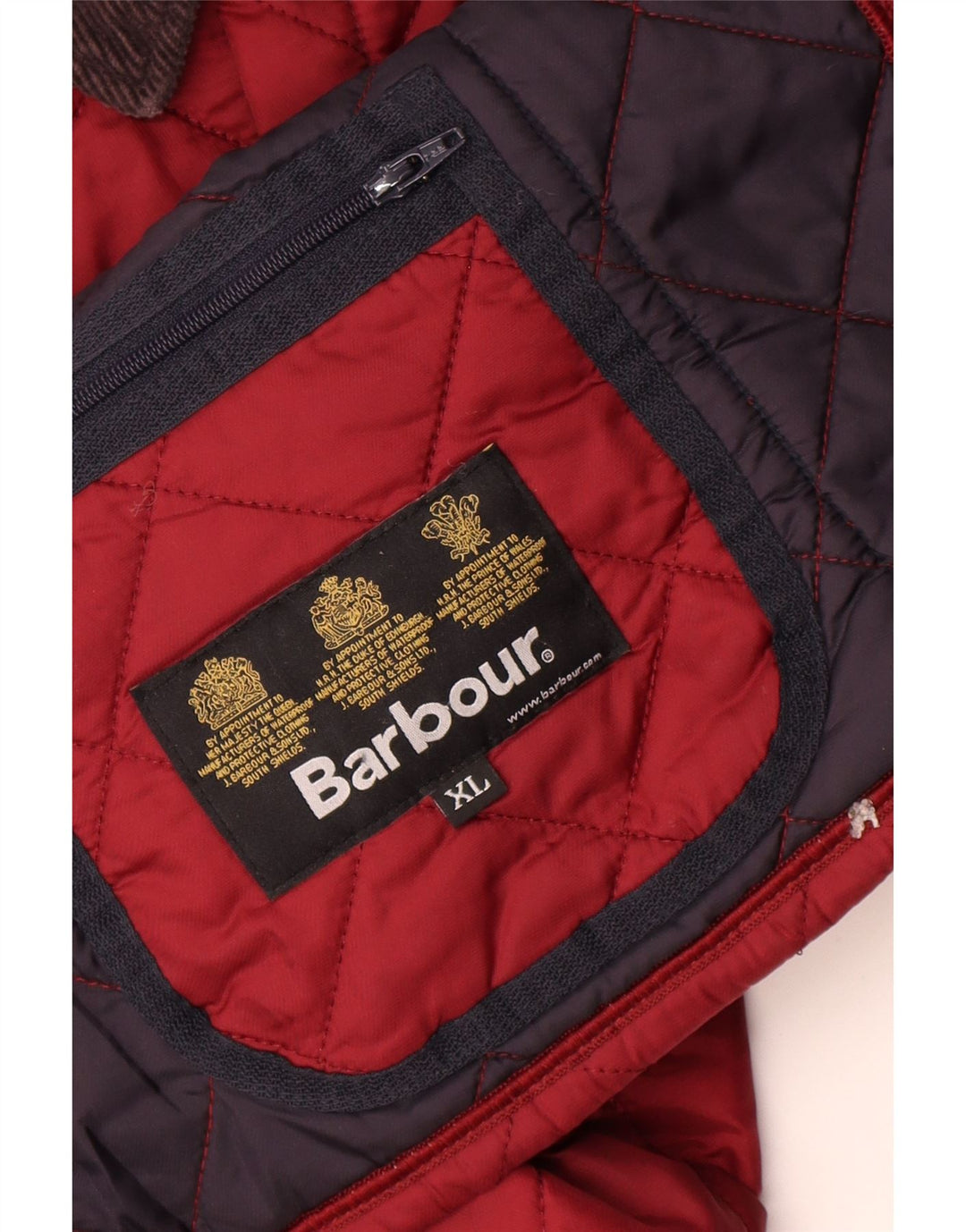 Barbour Steppjacke für Jungen, 12–13 Jahre, XL, Burgunderrot