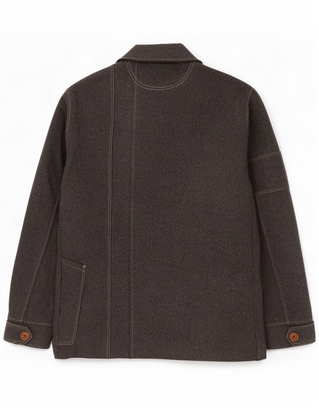 JC De Castelbajac Herren Utility Jacke IT 52 XL Graue Wolle
