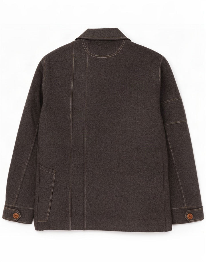JC De Castelbajac Herren Utility Jacke IT 52 XL Graue Wolle
