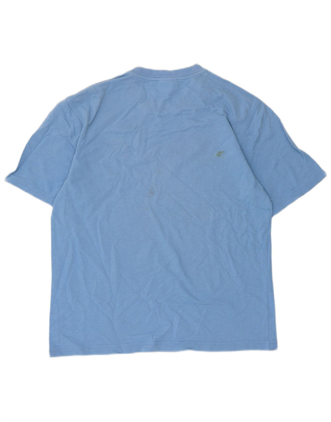 Lacoste Herren T-Shirt Top Größe 4 mittelblaue Baumwolle