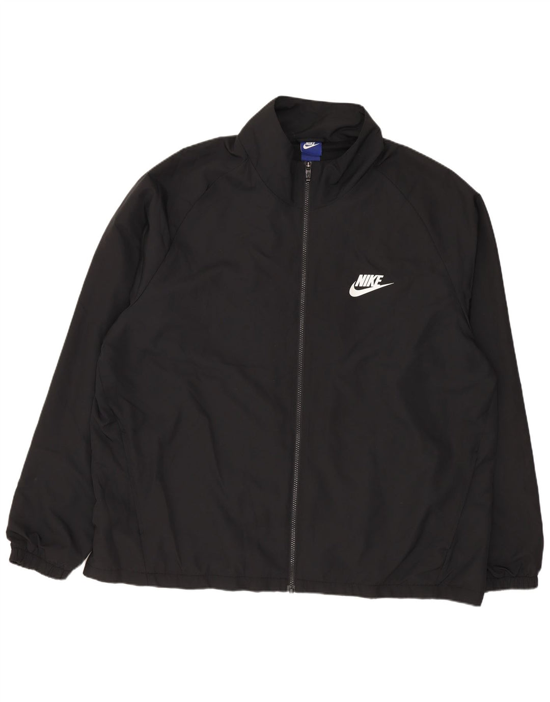 Nike Herren-Trainingsanzugoberteil, 2XL, schwarzes Polyester