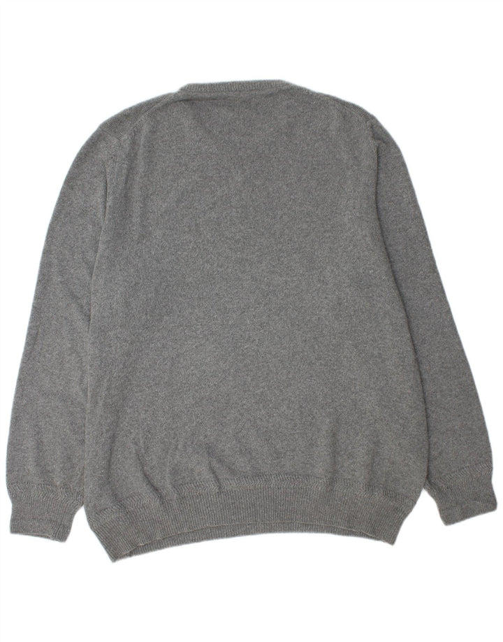 TOG 24 Mens Crew Neck Jumper Sweater 2XL Grey Cotton