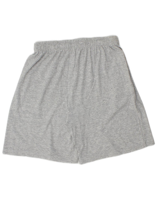 Champion Herren-Sportshorts XL aus grau gefleckter Baumwolle