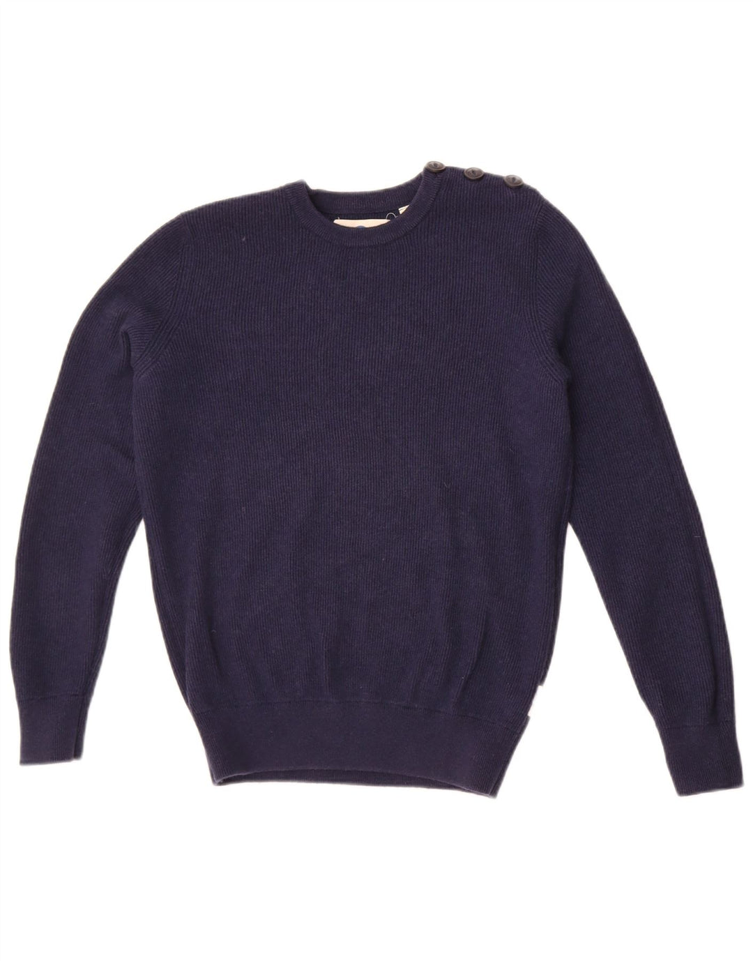 North Sails Herren-Pullover mit Rundhalsausschnitt, Größe S, marineblaue Baumwolle