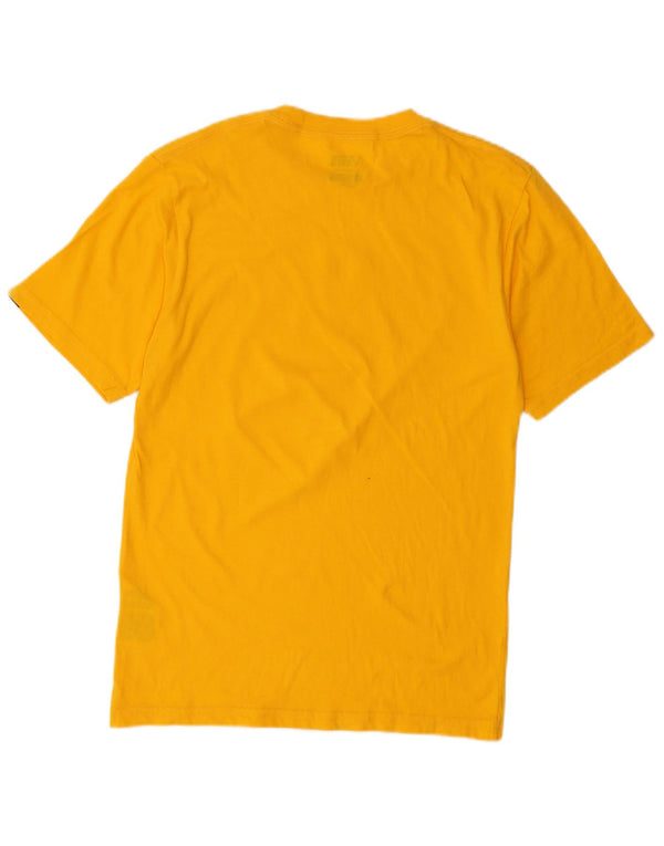 Vans Jungen-T-Shirt mit klassischer Passform und Grafik, 14–15 Jahre, XL, gelbe Baumwolle
