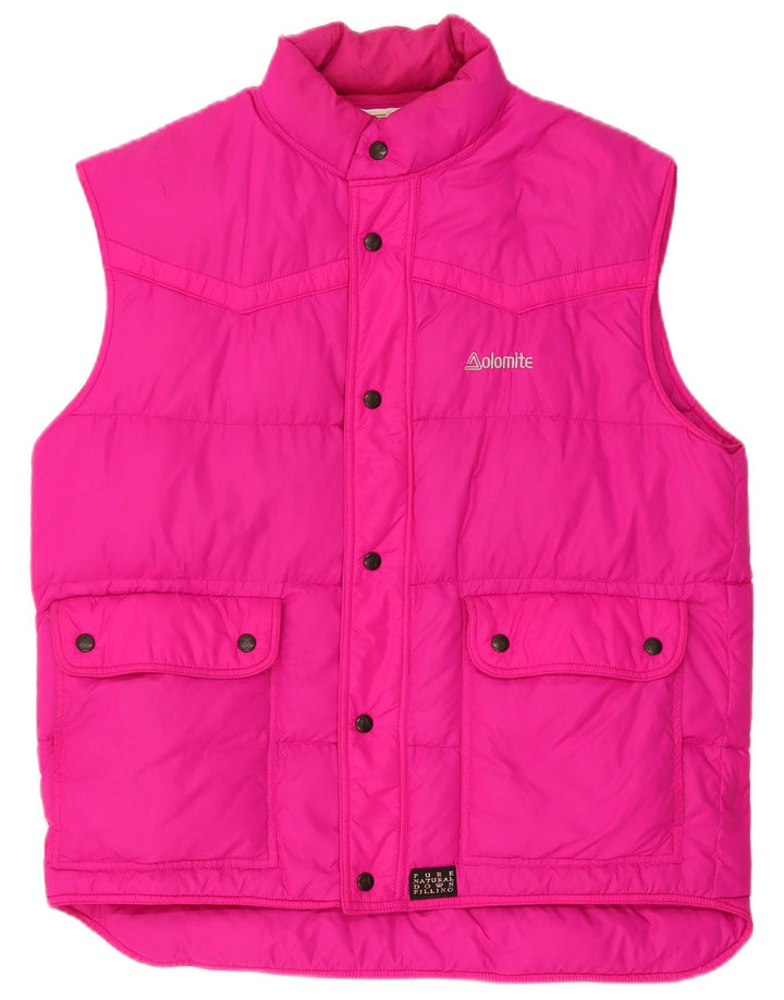 Dolomite Herren Wattierte Weste UK 40 Large Pink