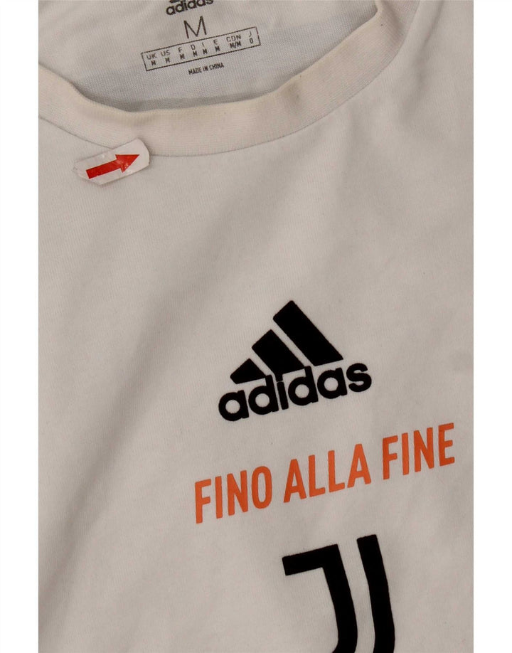 Adidas Herren Juventus Graphic Top Langarm Mittelweiß