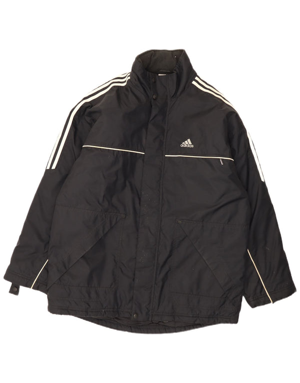 Adidas Herren Windjacke UK 44/46 Large Schwarz Polyamid