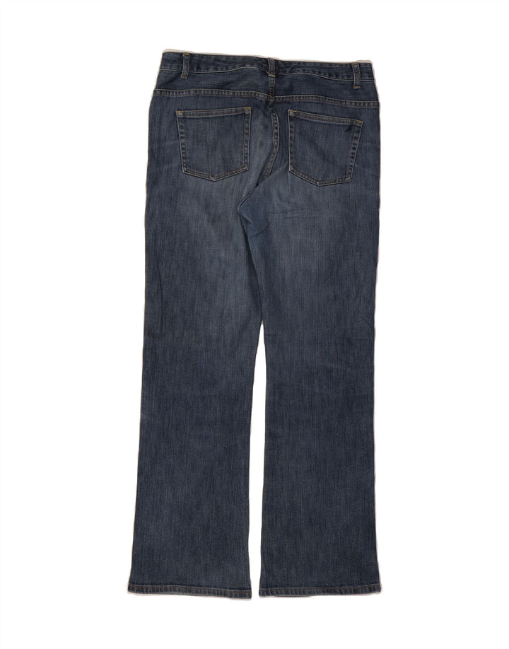 NAUTICA Womens Bootcut Jeans US 12 Large W34 L32 Blue Cotton Vintage Nautica and Second-Hand Nautica from Messina Hembry 