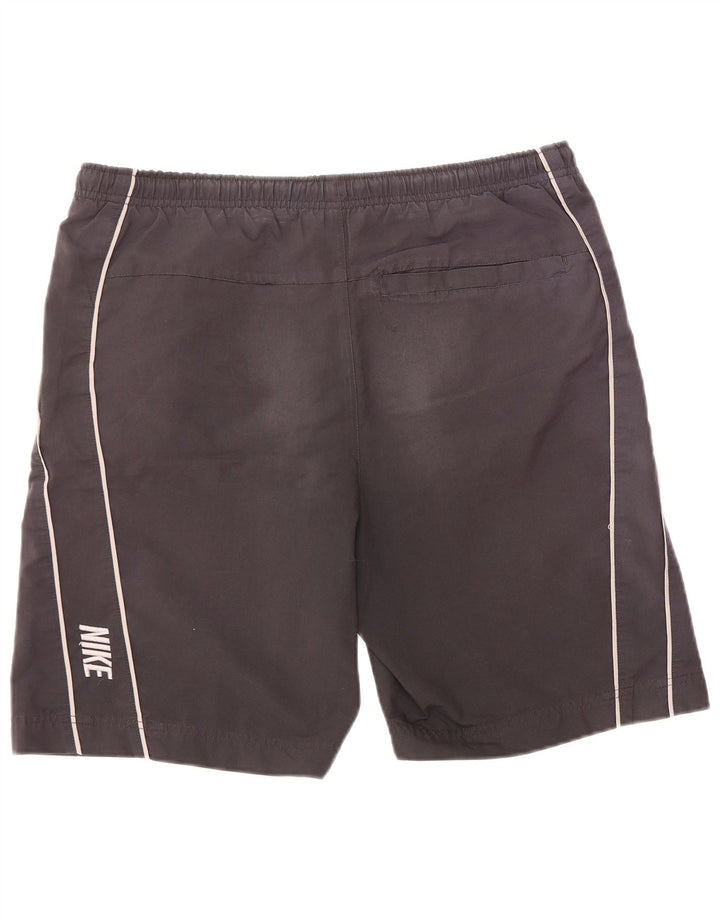 NIKE Herren-Badeshorts, Größe S, Schwarz, Polyester