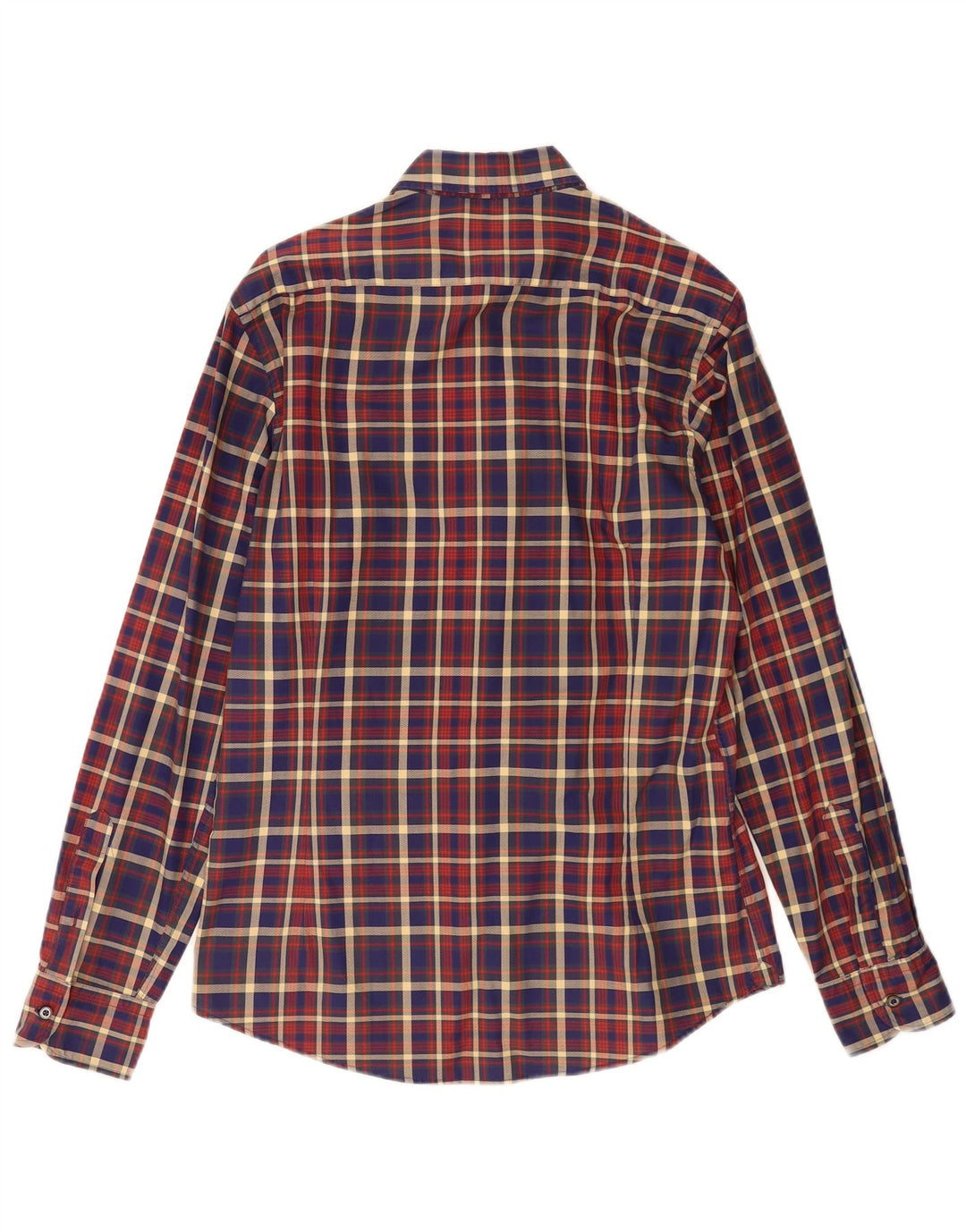 Massimo Dutti Herrenhemd, mittelgroß, mehrfarbig, kariert