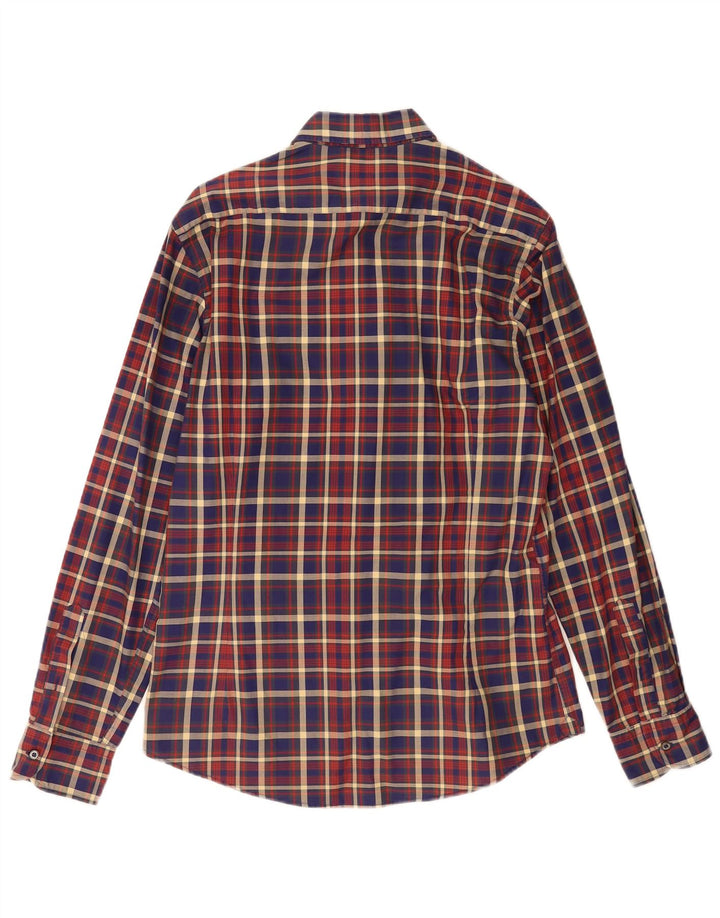 Massimo Dutti Herrenhemd, mittelgroß, mehrfarbig, kariert