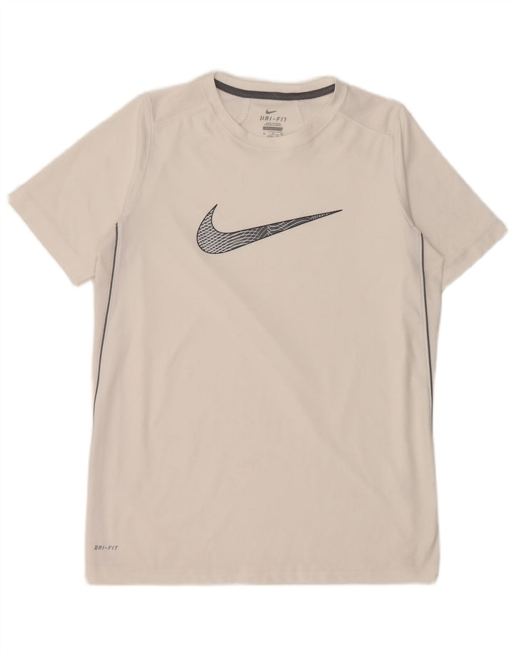 Nike Jungen Dri Fit Graphic T-Shirt Top 13–14 Jahre Weiß