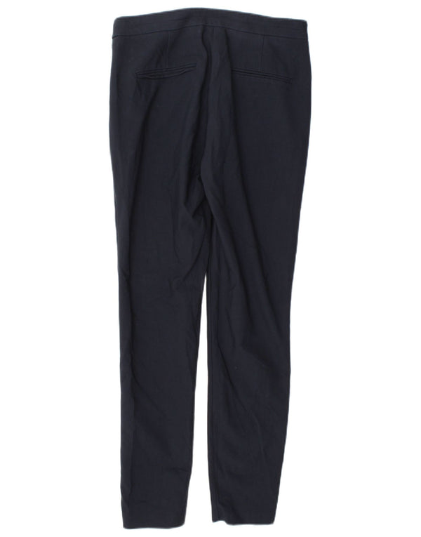 Zara Skinny-Freizeithose für Damen, Größe S, W26, L28, Marineblau, Baumwolle