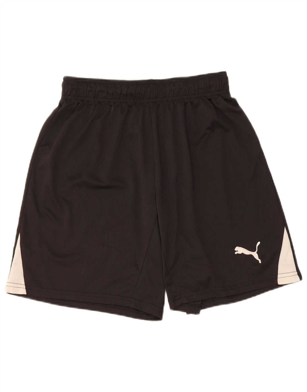 PUMA Herren-Sportshorts, mittelgroß, Schwarz, Farbblock