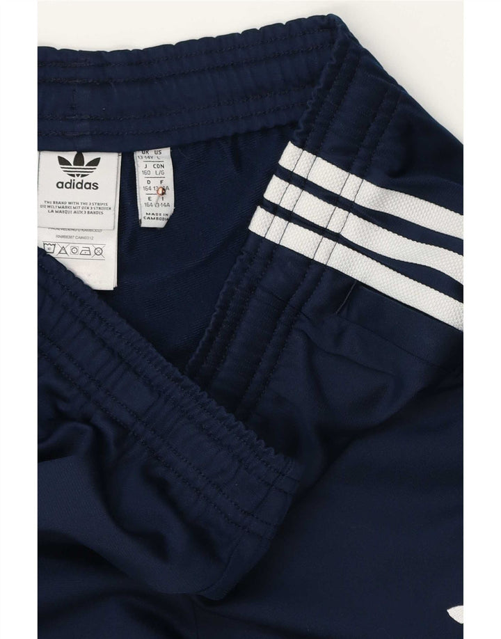 Adidas Jungen Trainingshose Jogger 13-14 Jahre Marineblau Polyester