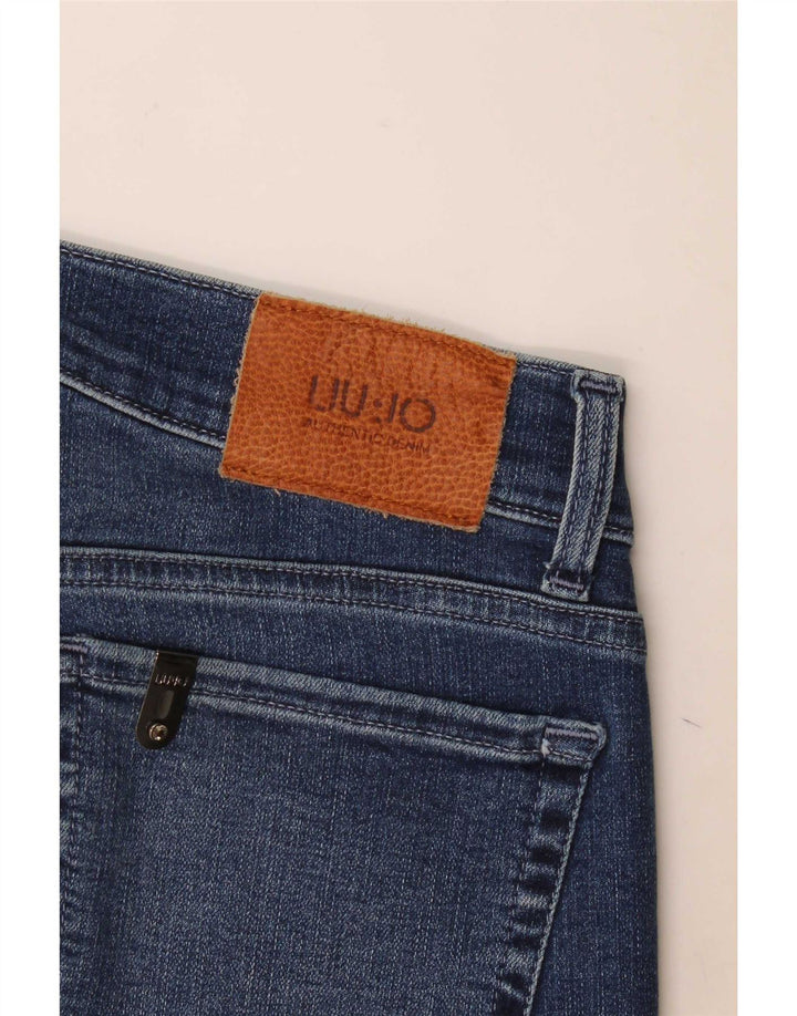 Liu Jo Damen Slim Jeans W28 L28 Blau