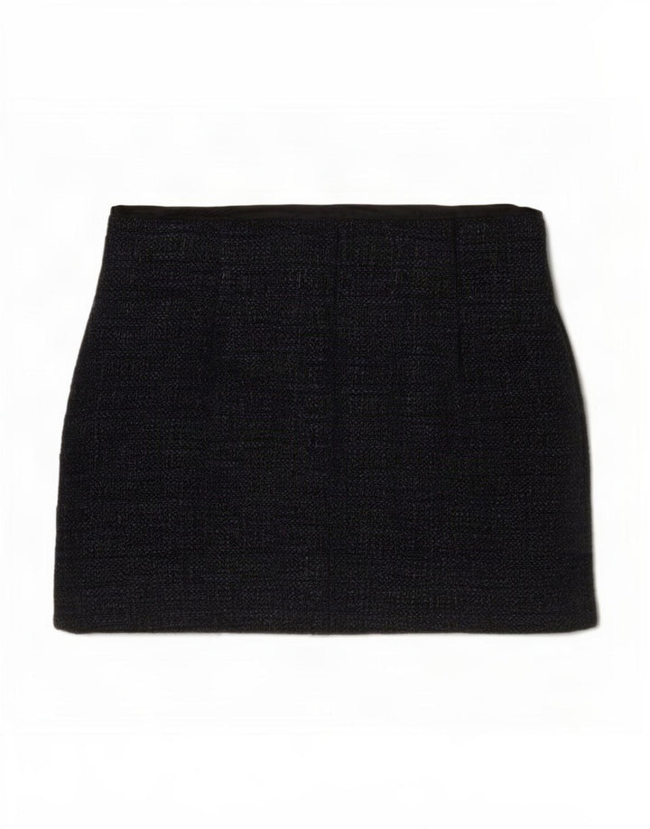 Zara Damen Minirock Small W26 Schwarz