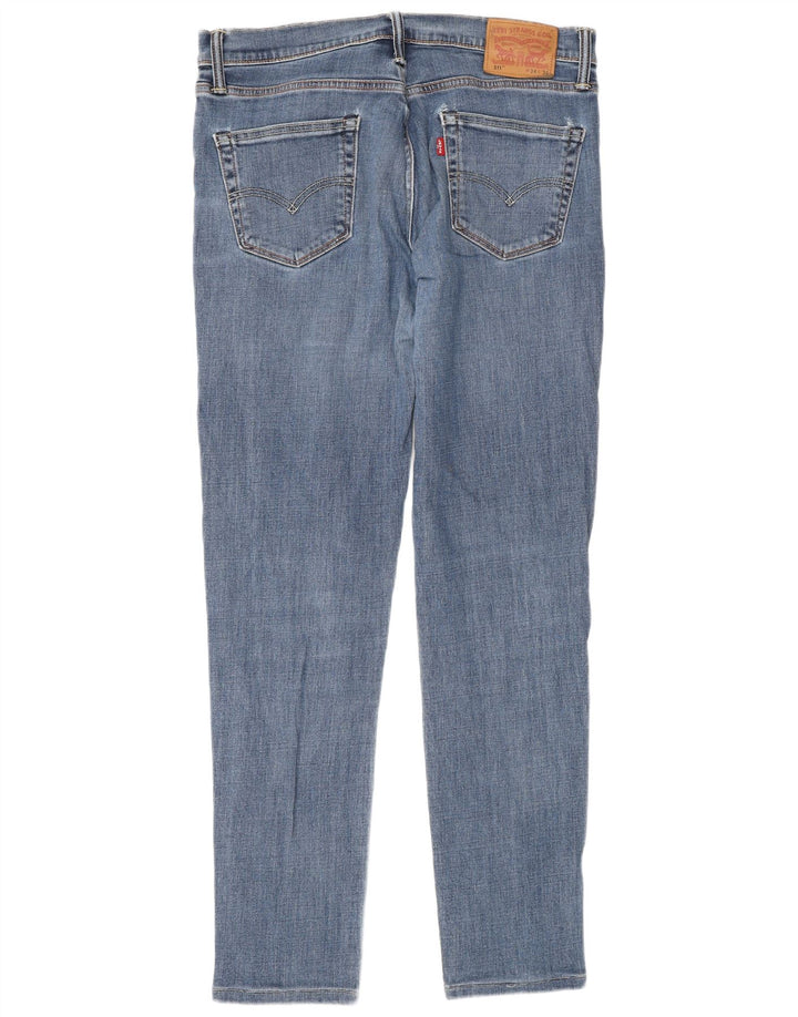 Levi's Herren 511 Slim Jeans W34 L32 Blaue Baumwolle