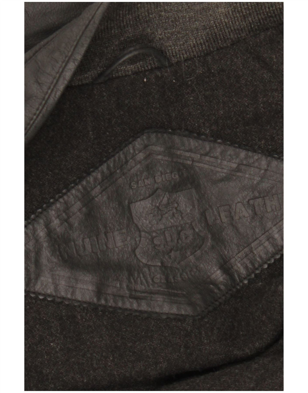 Canda Herren Lederjacke UK 42 XL Schwarzes Leder