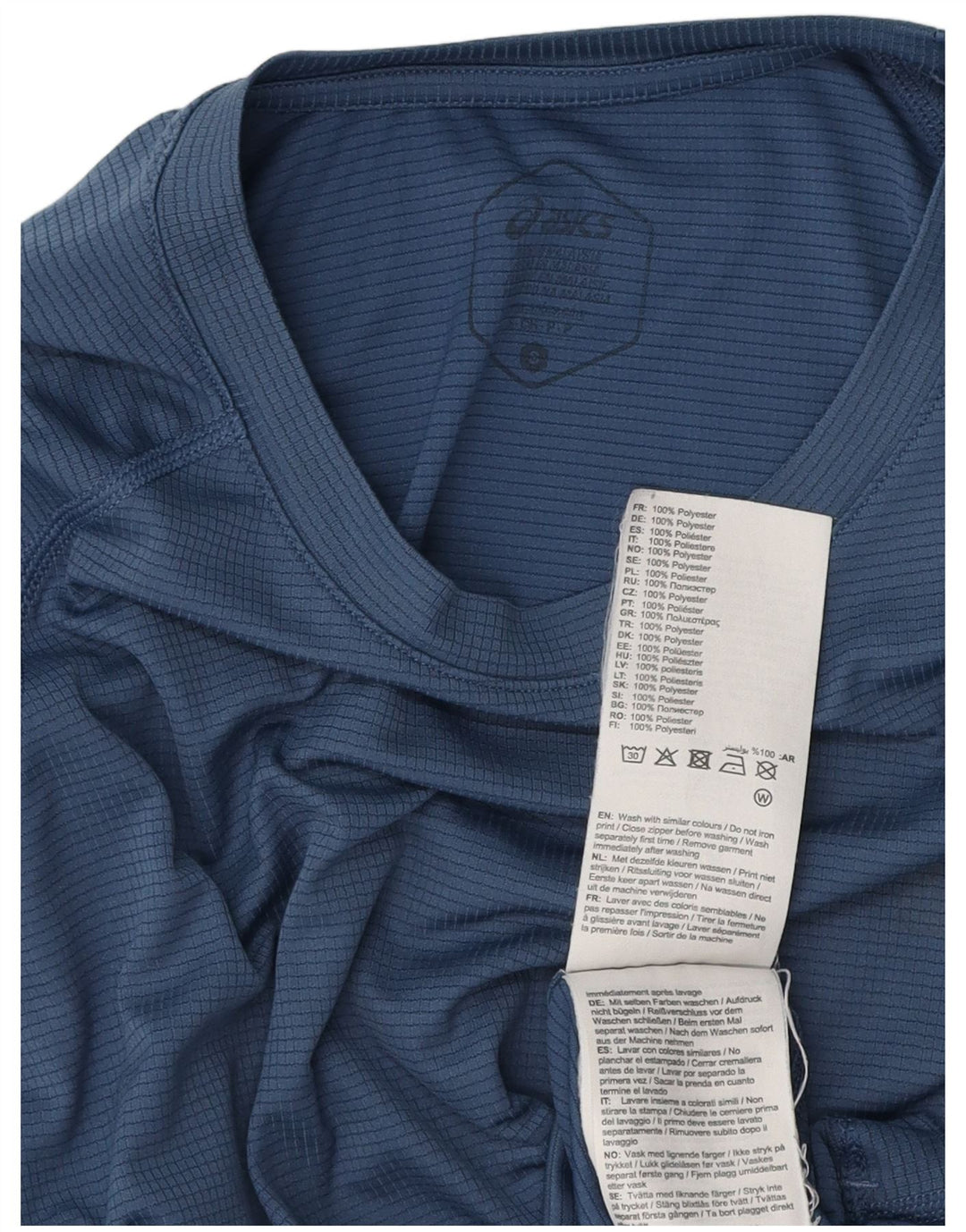 ASICS Herren T-Shirt Top Small Blau Polyester